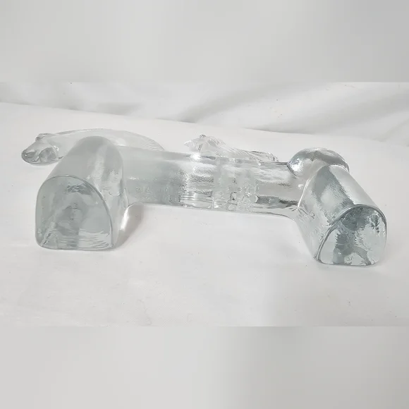 Kosta Boda Noah Series Horse and Bird Glass Figure Bertil Vallien Sweden MCM - Picture 5 of 8